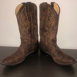 Justin Buck Bay Apache Western Boot